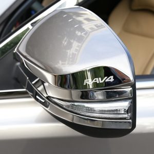 Хромированные накладки на зеркала заднего вида Toyota Rav-4 (2013-2017)